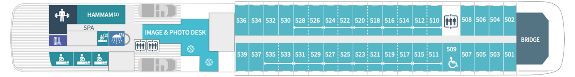 Deck 5 plan